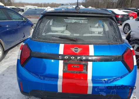 2025 Mini Hardtop Cooper S from USA, damaged, VIN WMW23GD00S2W18443